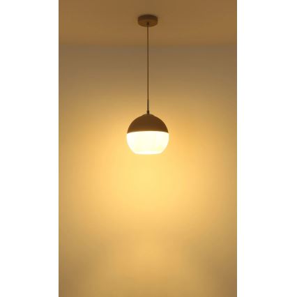 Globo - Riippuvalaisin johdolla 1xE27/60W/230V, halkaisija 25 cm