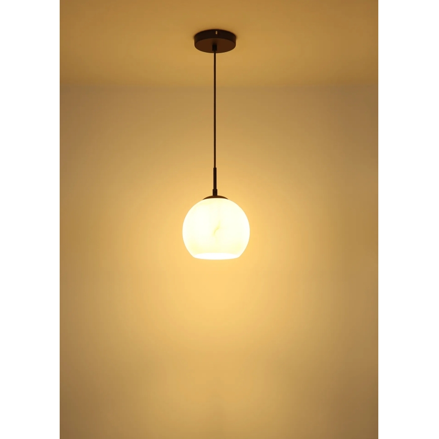Globo - Riippuvalaisin vaijerilla 1xE27/60W/230V Ø 20 cm