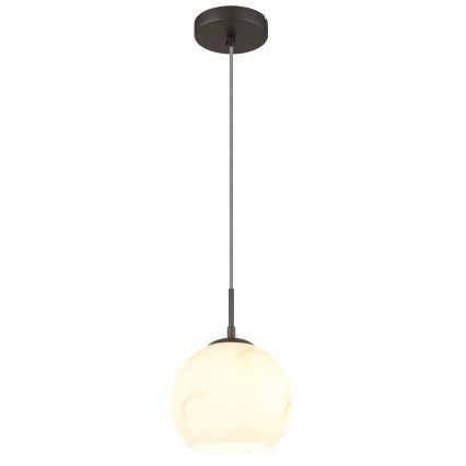 Globo - Riippuvalaisin vaijerilla 1xE27/60W/230V Ø 20 cm