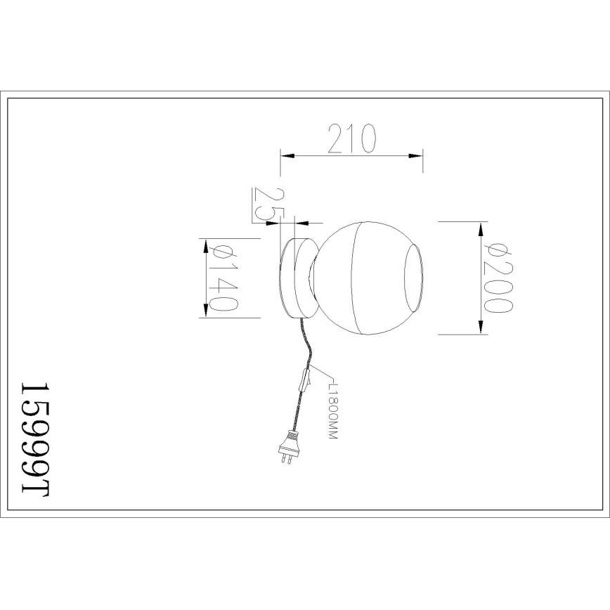 Globo - pöytälamppu 1xE27/60W/230V