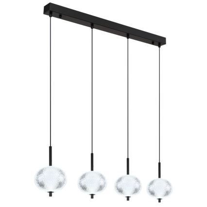 Globo - LED-kattokruunu johdossa 4xLED/5,75W/230V 3000/4500/6500K