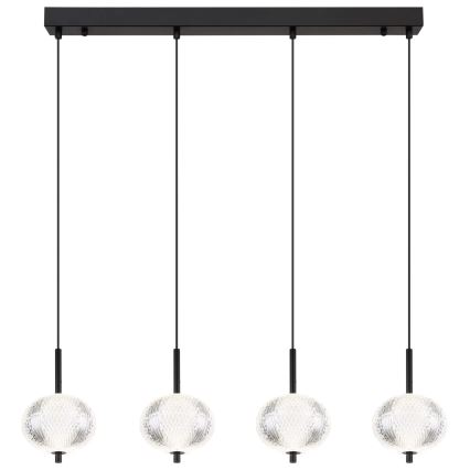 Globo - LED-kattokruunu johdossa 4xLED/5,75W/230V 3000/4500/6500K