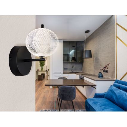 Globo - LED-seinävalaisin LED/7W/230V 3000/4500/6500K