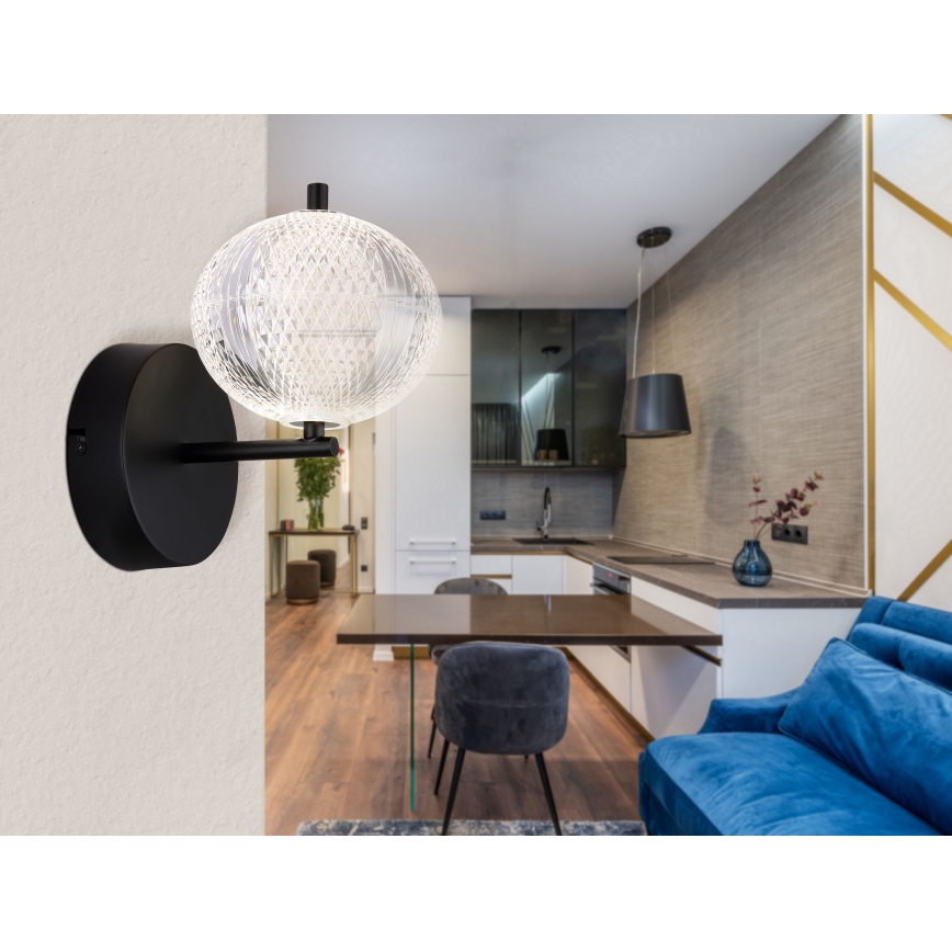 Globo - LED-seinävalaisin LED/7W/230V 3000/4500/6500K