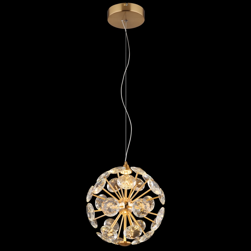 Globo - LED-riippuvalaisin vaijerilla LED/12W/230V 3000K kultainen