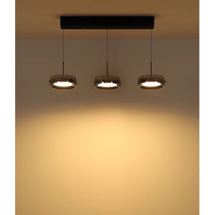 Globo - LED-riippuvalaisin vaijerilla LED/30W/230V 3000K