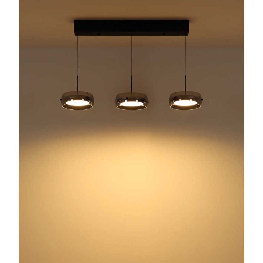 Globo - LED-riippuvalaisin vaijerilla LED/30W/230V 3000K