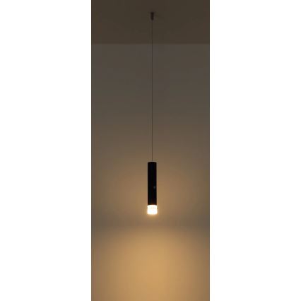 Globo - LED-himmennettävä kosketusohjattu ladattava 2-in-1 valaisin LED/2W/230/5V musta