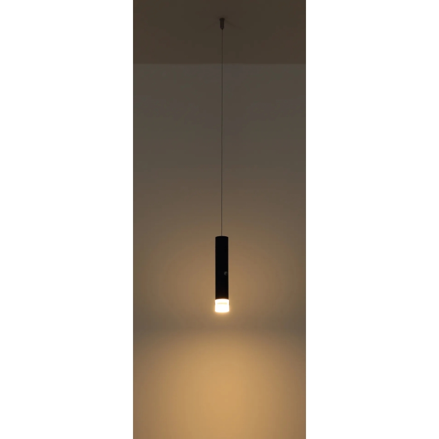 Globo - LED-himmennettävä kosketusohjattu ladattava 2-in-1 valaisin LED/2W/230/5V musta