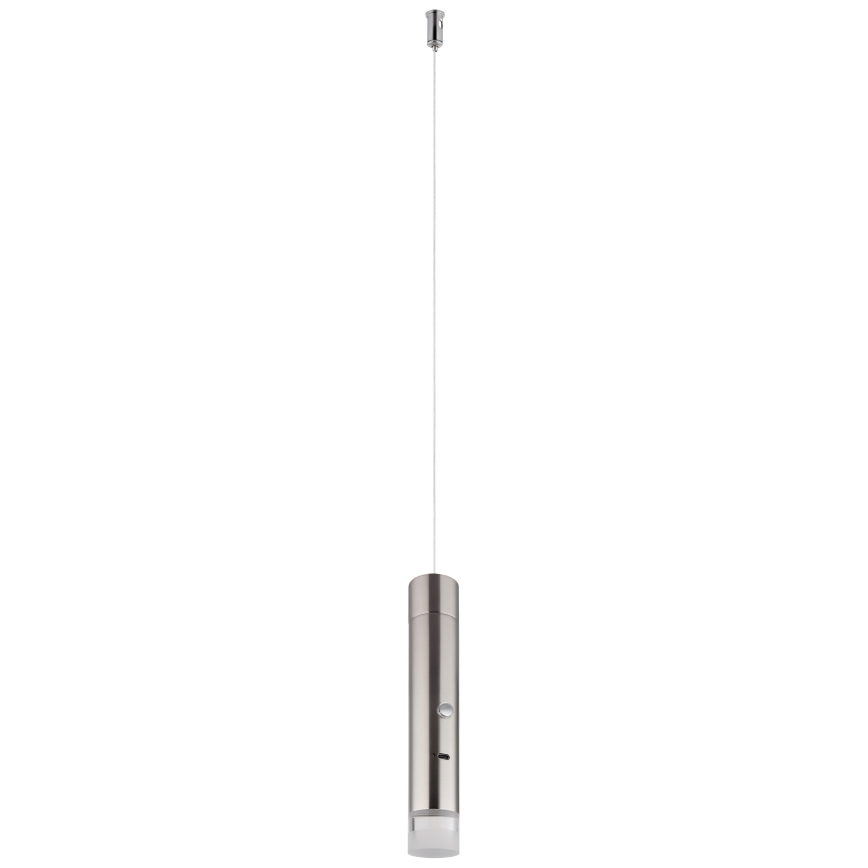 Globo – kosketusohjattu himmennettävä ladattava 2-in-1 LED-valaisin LED/2W/230/5V mattakromi