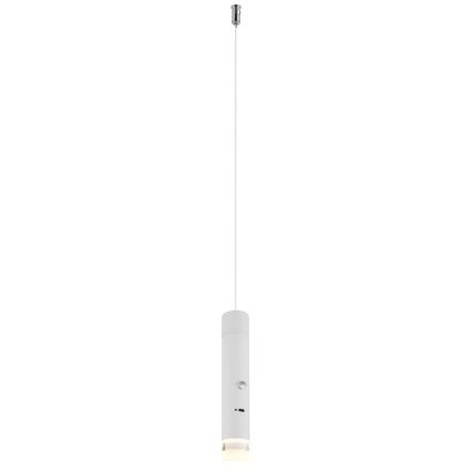 Globo - LED himmennettävä kosketusohjattu ladattava 2-in-1 valaisin LED/2W/230/5V valkoinen