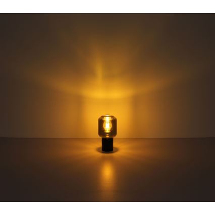 Globo - Pöytävalaisin 1xE27/40W/230V musta