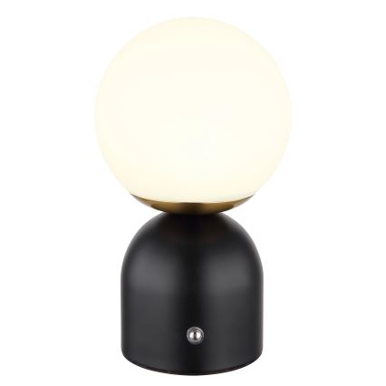 Globo - LED himmennettävä kosketuspöytävalaisin LED/2,5W/3,7V 2700/4000/6500K 1800 mAh USB musta