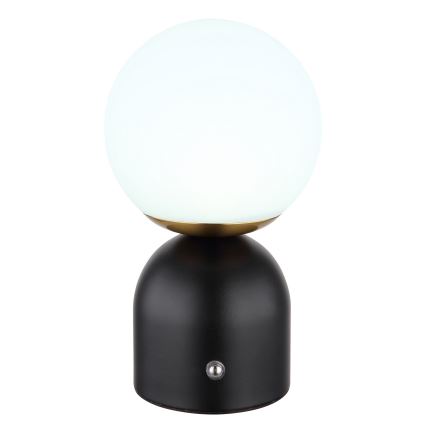 Globo - LED himmennettävä kosketuspöytävalaisin LED/2,5W/3,7V 2700/4000/6500K 1800 mAh USB musta