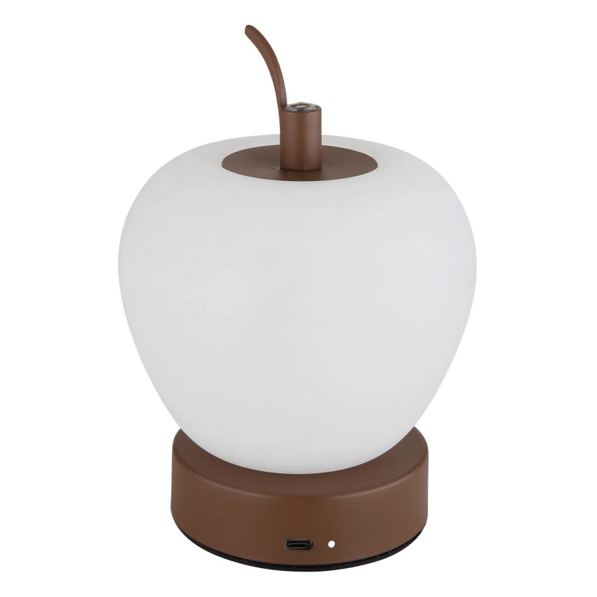 Globo - LED himmennettävä kosketuspöytävalaisin LED/2W/3,7V 2700K/4000K/6500K 1200 mAh USB ruskea