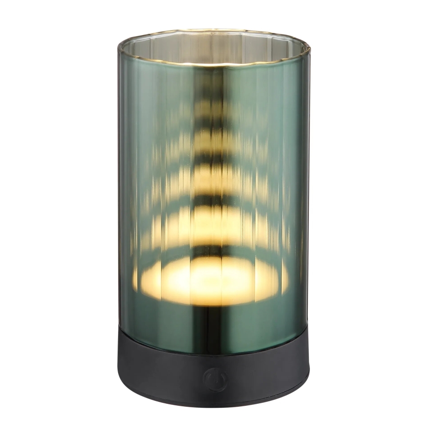 Globo - LED Ulkotila himmennettävä ladattava kosketus pöytävalaisin LED/2W/3,7V 2700/4000/6500K 1200mAh IP44 vihreä