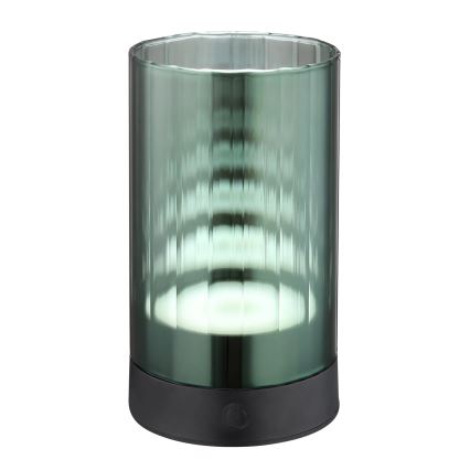 Globo - LED Ulkotila himmennettävä ladattava kosketus pöytävalaisin LED/2W/3,7V 2700/4000/6500K 1200mAh IP44 vihreä