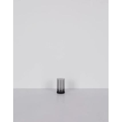 Globo - LED Ulkotila himmennettävä ladattava kosketus pöytävalaisin LED/2W/3,7V 2700/4000/6500K 1200mAh IP44 harmaa