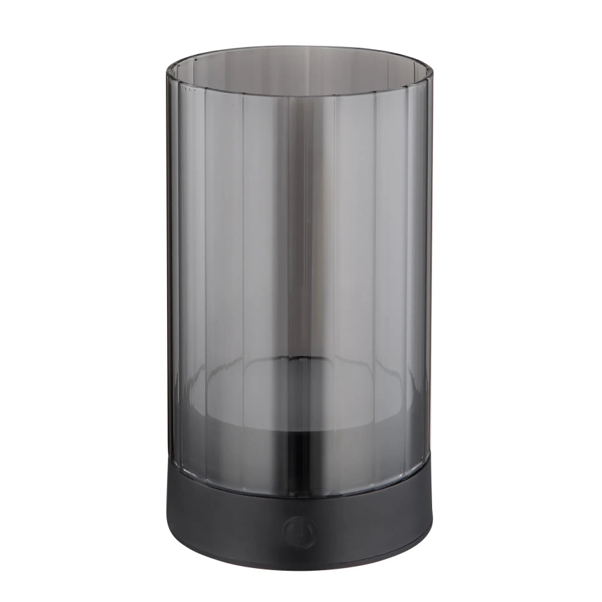 Globo - LED Ulkotila himmennettävä ladattava kosketus pöytävalaisin LED/2W/3,7V 2700/4000/6500K 1200mAh IP44 harmaa