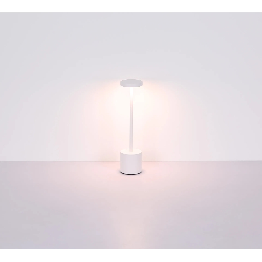 Globo - LED himmennettävä kosketuspöytävalaisin LED/1,2W/3,7V 2000K/3500K/7000K 1200 mAh USB valkoinen