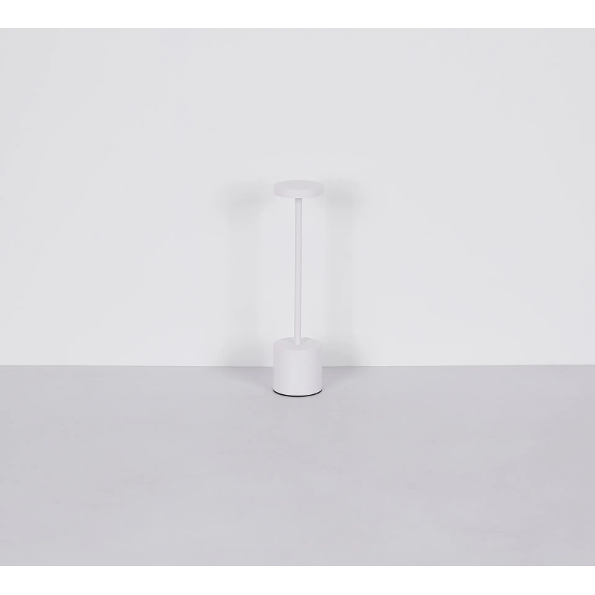 Globo - LED himmennettävä kosketuspöytävalaisin LED/1,2W/3,7V 2000K/3500K/7000K 1200 mAh USB valkoinen