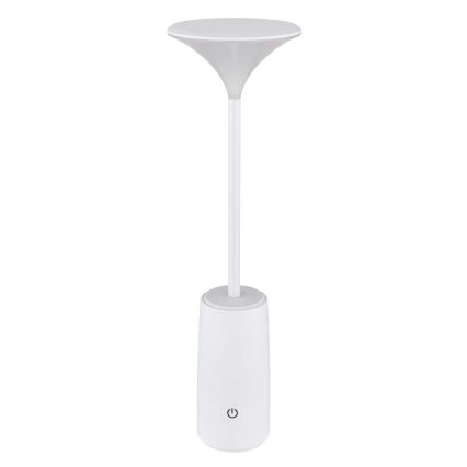 Globo - LED Himmennettävä ladattava kosketuspöytävalaisin LED/1,2W/3,7V 3000K 1500mAh valkoinen