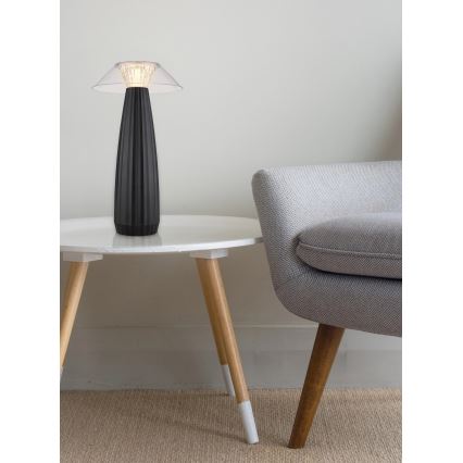 Globo - LED Himmennettävä ladattava kosketuspöytävalaisin LED/1W/3,7V 3000K 1200mAh musta