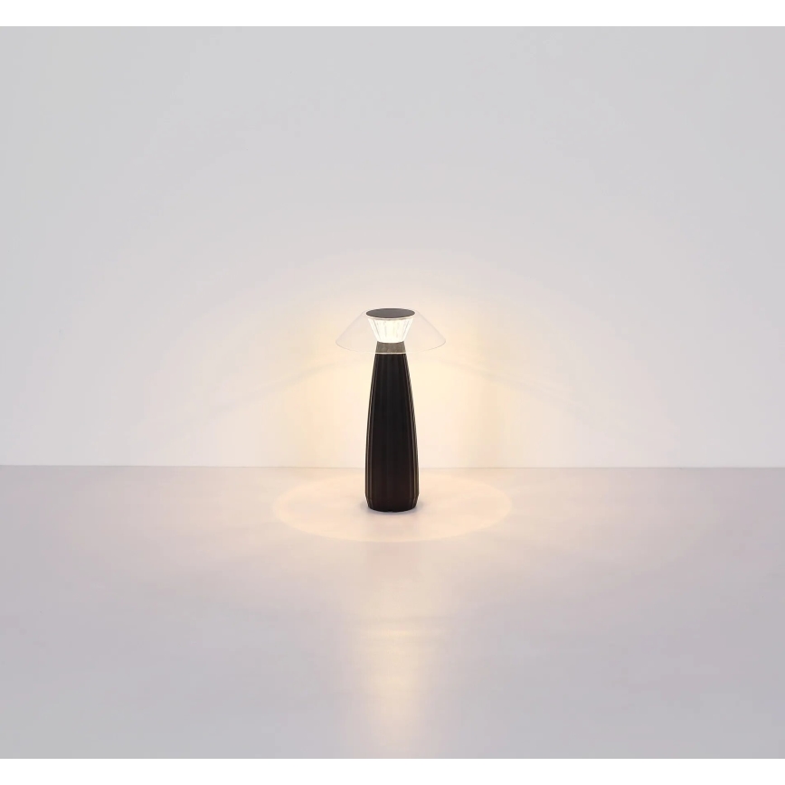 Globo - LED Himmennettävä ladattava kosketuspöytävalaisin LED/1W/3,7V 3000K 1200mAh musta