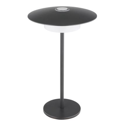 Globo - LED ulkokäyttöön tarkoitettu ladattava kosketuspöytävalaisin LED/3W/3,7V 1800/2700/3000K IP44 1800 mAh harmaa