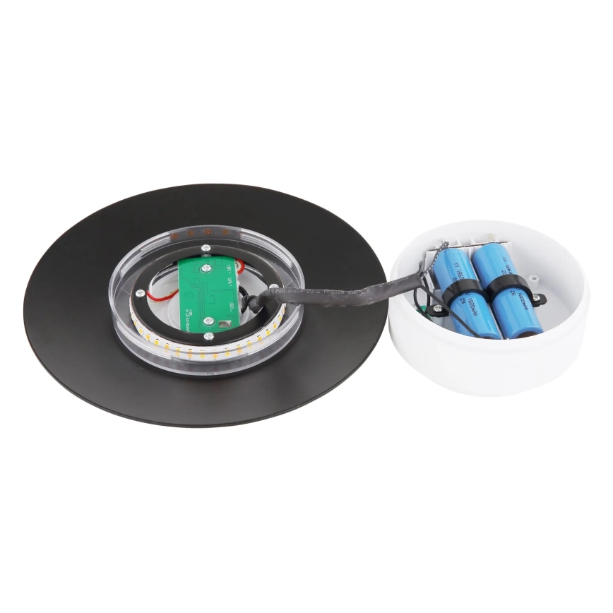 Globo - LED ulkokäyttöön tarkoitettu ladattava kosketuspöytävalaisin LED/3W/3,7V 1800/2700/3000K IP44 1800 mAh harmaa