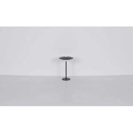 Globo - LED-ulkovalaisin ladattavalla kosketuspöytävalolla LED/3W/3,7V 1800/2700/3000K IP44 1800 mAh musta