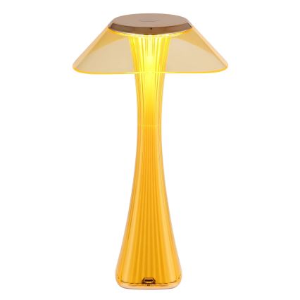 Globo - LED Himmennettävä ja ladattava pöytälamppu LED/2,5W/3,7V 1200mAh 2700K/4500K/6500K kulta