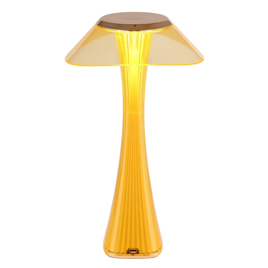 Globo - LED Himmennettävä ja ladattava pöytälamppu LED/2,5W/3,7V 1200mAh 2700K/4500K/6500K kulta