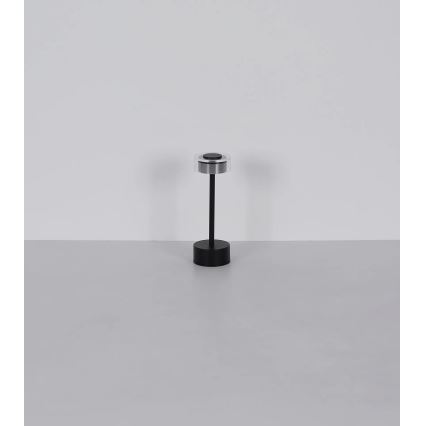 Globo - LED Himmennettävä ladattava kosketuspöytävalaisin LED/2,5W/3,7V 2700/4000/6500K 1800mAh musta