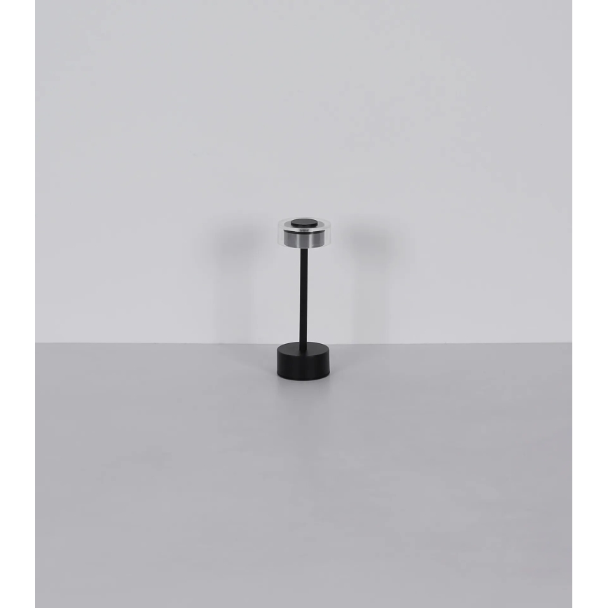 Globo - LED Himmennettävä ladattava kosketuspöytävalaisin LED/2,5W/3,7V 2700/4000/6500K 1800mAh musta