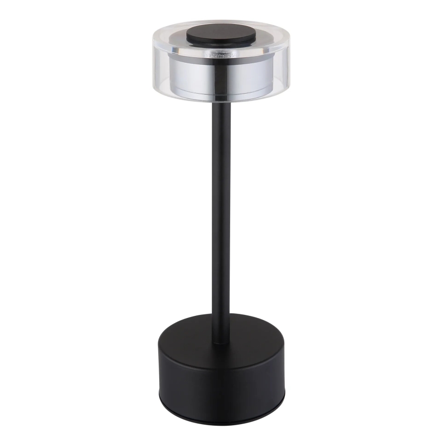 Globo - LED Himmennettävä ladattava kosketuspöytävalaisin LED/2,5W/3,7V 2700/4000/6500K 1800mAh musta