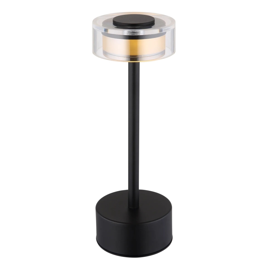 Globo - LED Himmennettävä ladattava kosketuspöytävalaisin LED/2,5W/3,7V 2700/4000/6500K 1800mAh musta