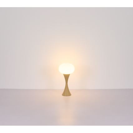 Globo - Kultainen pöytälamppu 1xE14/25W/230V