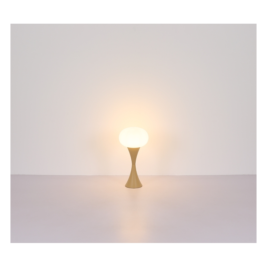 Globo - Kultainen pöytälamppu 1xE14/25W/230V