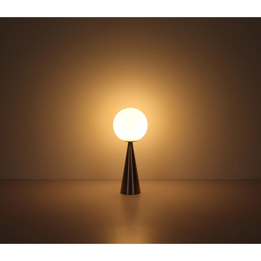 Globo - Pöytävalaisin 1xE27/40W/230V mattakromi