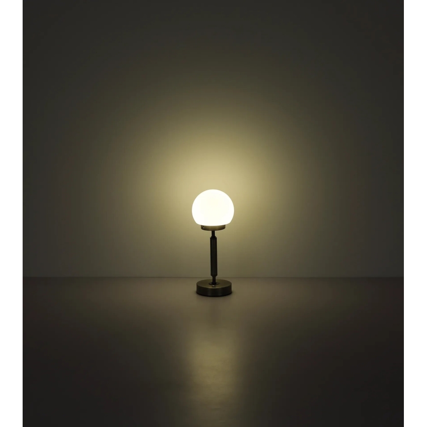 Globo - LED Himmennettävä ladattava kosketuspöytävalaisin LED/2,5W/5V 1800mAh 2700/4000/6500K antrasiitti