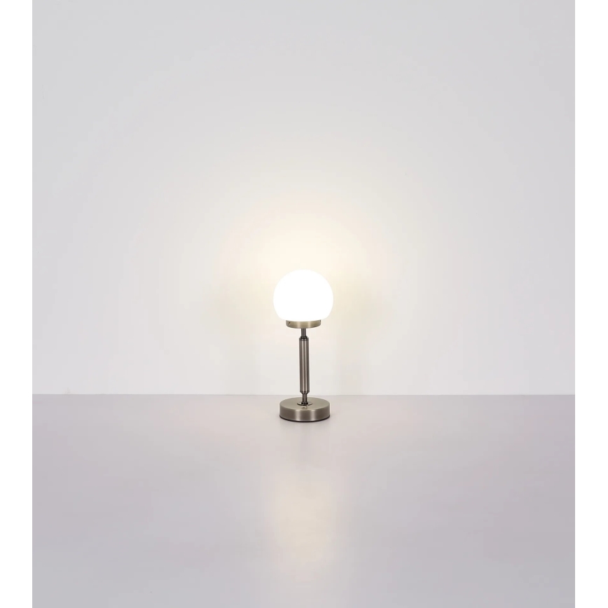 Globo - LED Himmennettävä ladattava kosketuspöytävalaisin LED/2,5W/5V 1800mAh 2700/4000/6500K antrasiitti