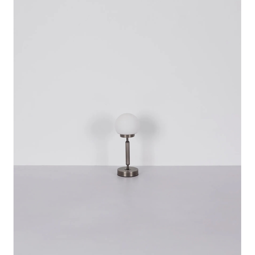 Globo - LED Himmennettävä ladattava kosketuspöytävalaisin LED/2,5W/5V 1800mAh 2700/4000/6500K antrasiitti