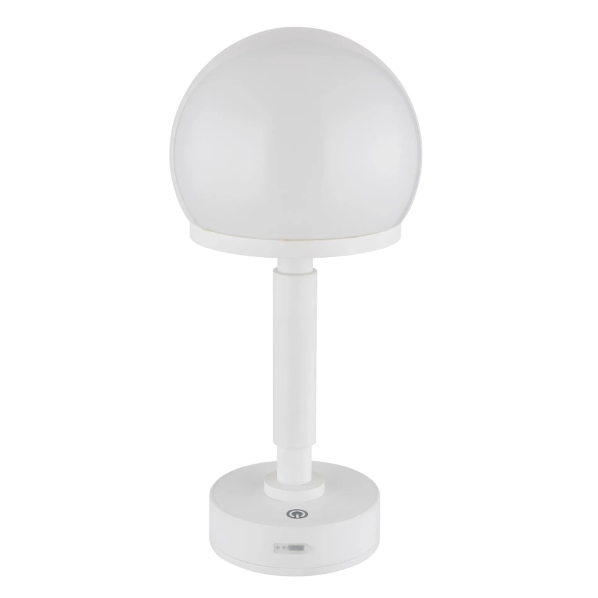 Globo - LED Himmennettävä ladattava kosketuspöytävalaisin LED/2,5W/5V 1800mAh 2800K valkoinen
