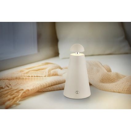 Globo - LED Himmennettävä kosketusohjattu ladattava pöytävalaisin LED/1,2W/5V 1200 mAh 2700/4500/6000K