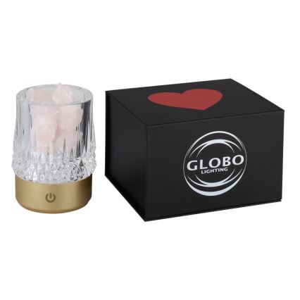 Globo - LED himmennettävä kosketuspöytävalaisin LED/1W/5V 3000K 1200 mAh kulta