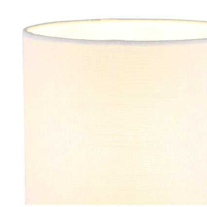 Globo - Pöytävalaisin 1xE27/40W/230V valkoinen