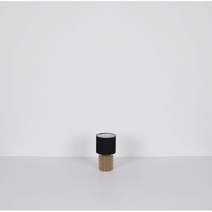 Globo - Pöytävalaisin 1xE14/40W/230V musta/kulta