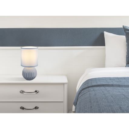 Globo - Pöytävalaisin 1xE14/40W/230V sininen