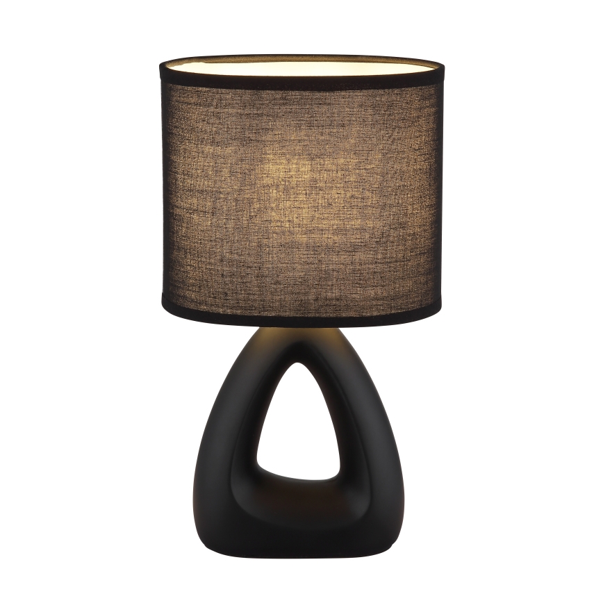 Globo - Pöytävalaisin 1xE14/40W/230V musta